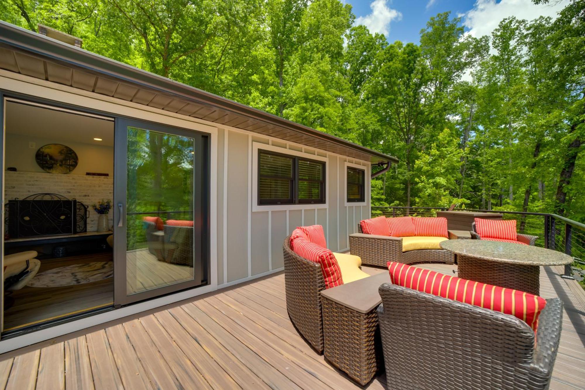 Remote Smoky Mtn Escape With Views And Trail Access! Villa Cullowhee Eksteriør billede