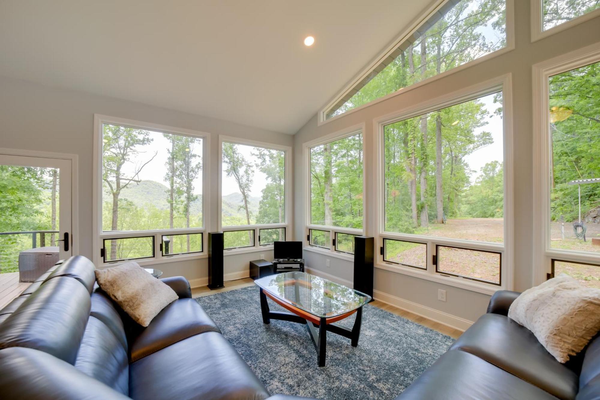Remote Smoky Mtn Escape With Views And Trail Access! Villa Cullowhee Eksteriør billede