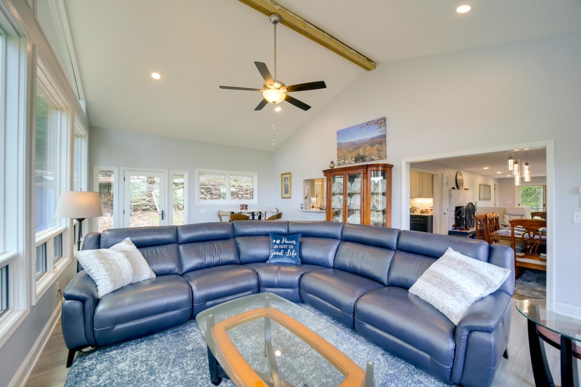 Remote Smoky Mtn Escape With Views And Trail Access! Villa Cullowhee Eksteriør billede