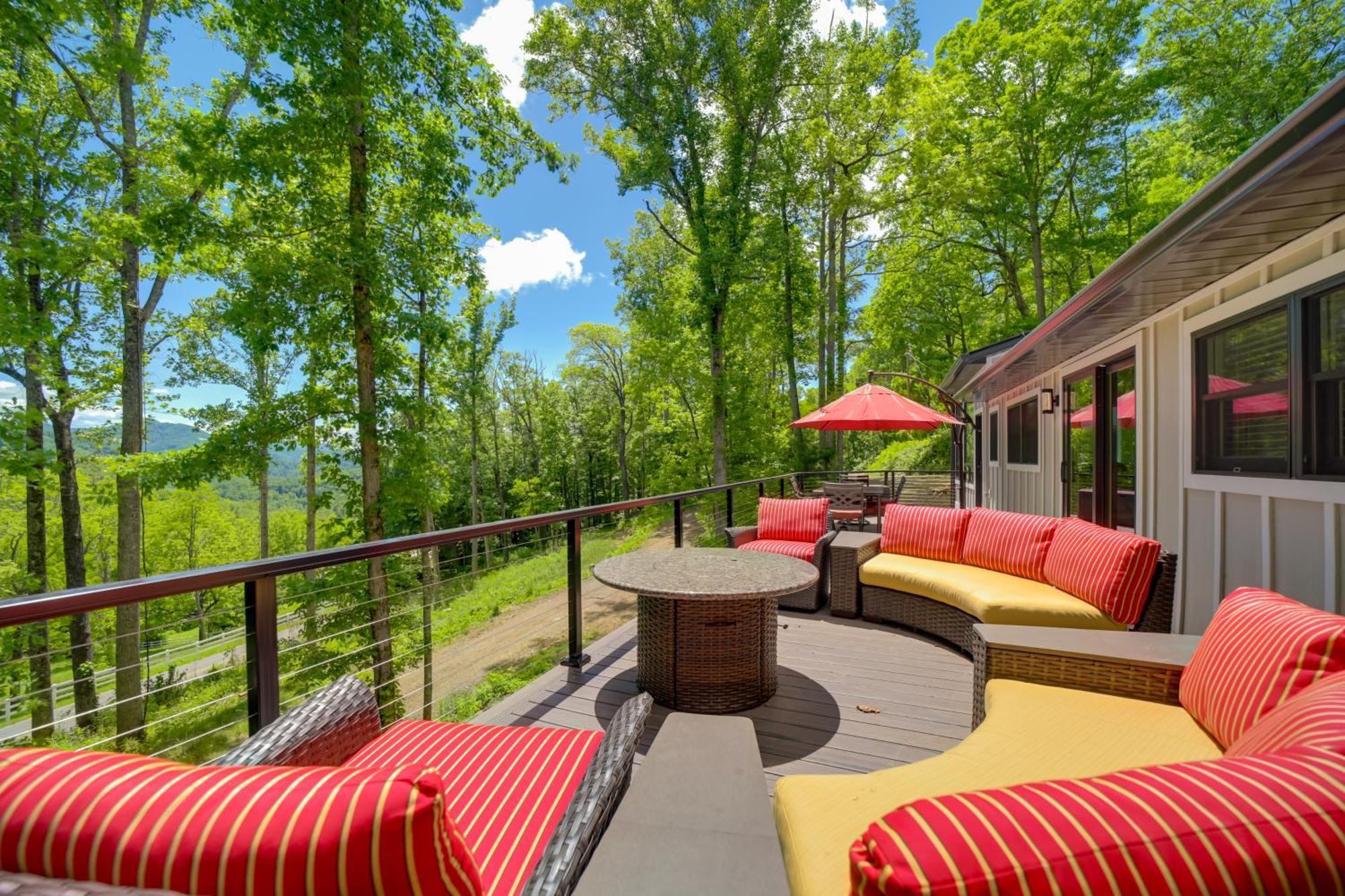Remote Smoky Mtn Escape With Views And Trail Access! Villa Cullowhee Eksteriør billede